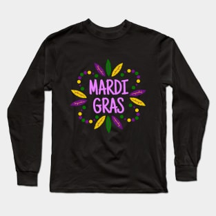 mardi gras Long Sleeve T-Shirt